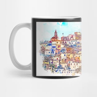 Greek Village Mug